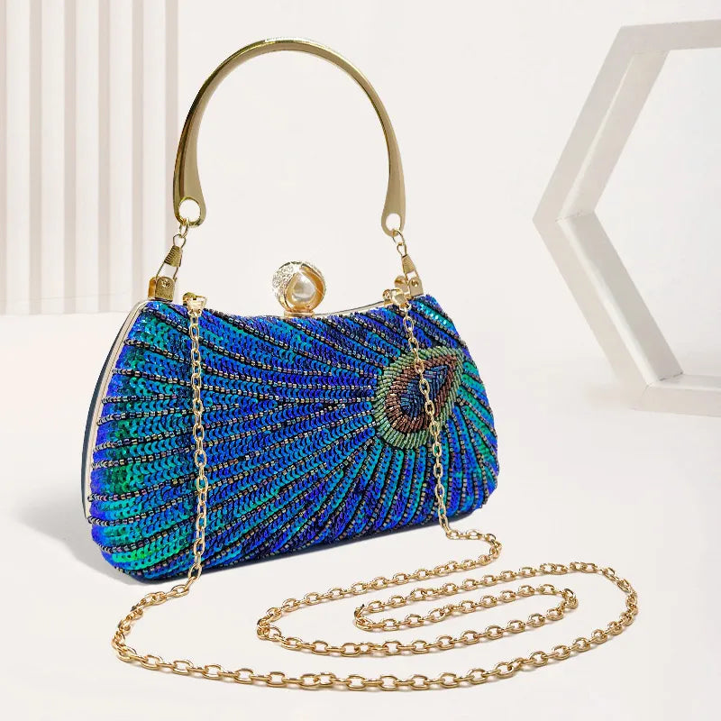 Bolsa Clutch Bordado Vintage