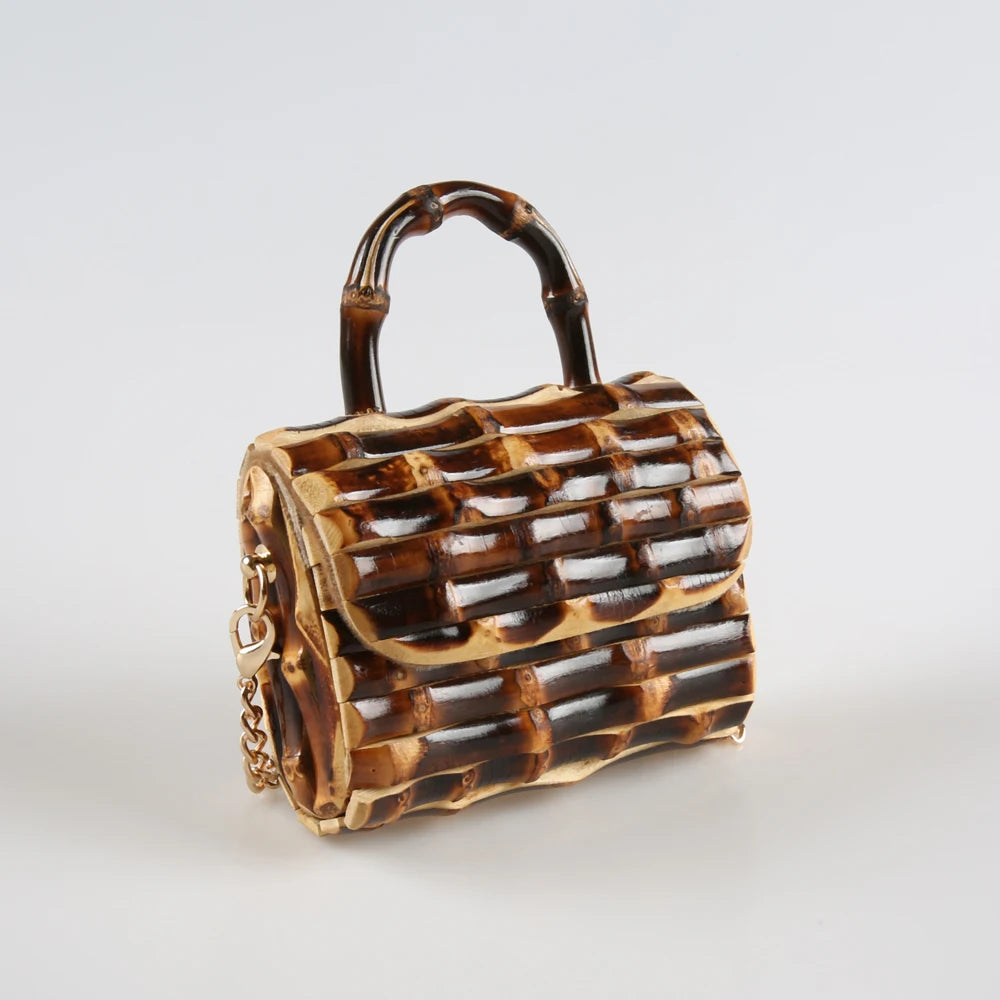 Bolsa de Mão Bambu Verão