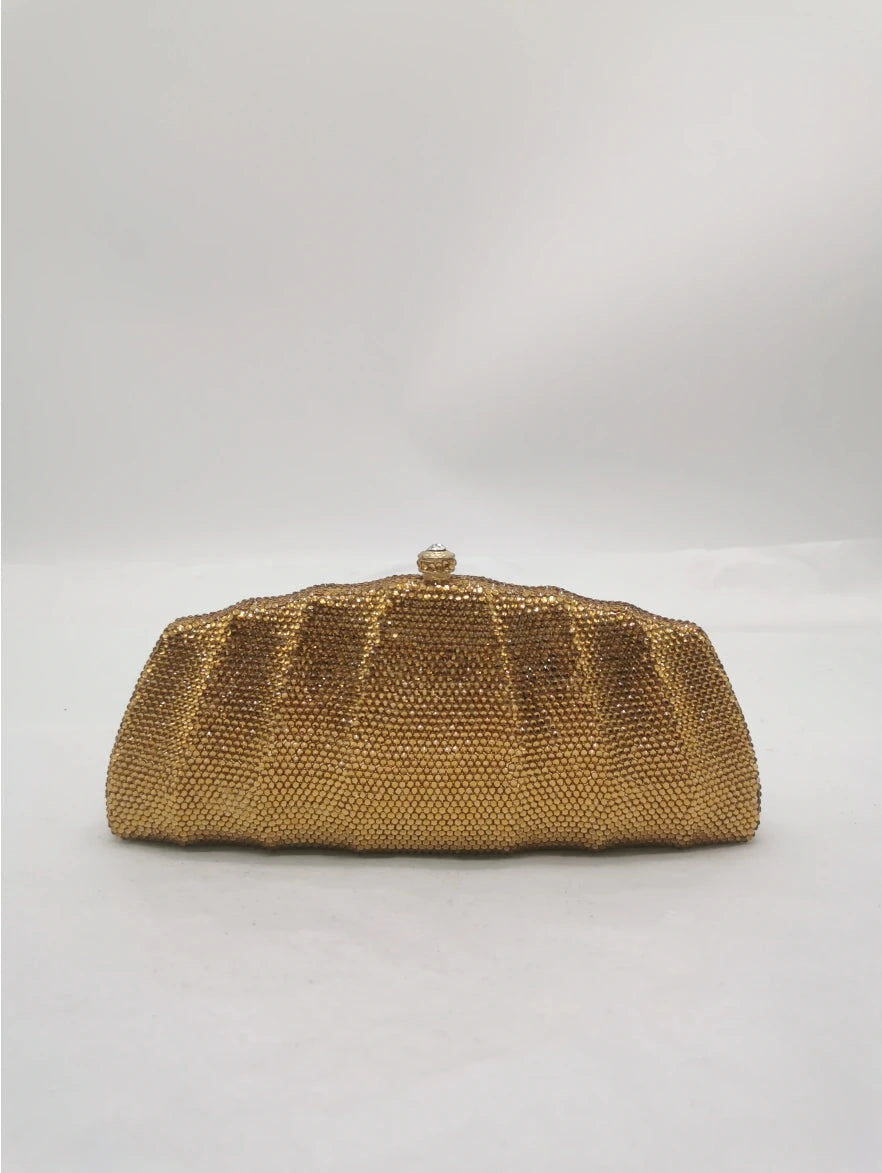 Bolsa Clutch Cristais