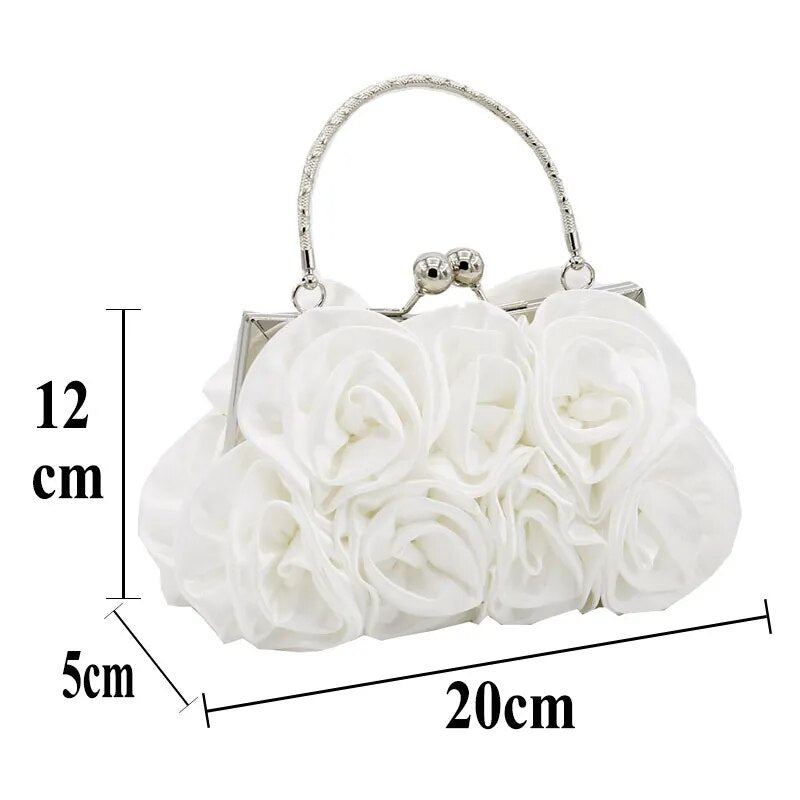 Bolsa Clutch Rosas