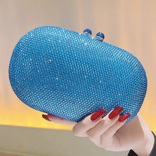 Bolsa Clutch com Cristais Festa
