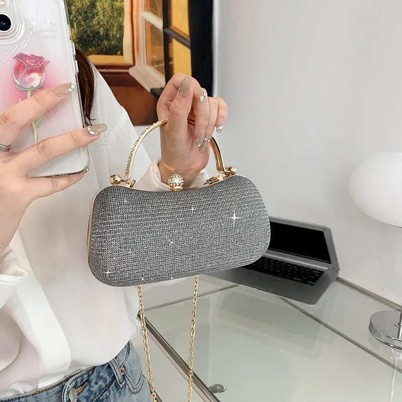 Bolsa Clutch Lisa com Brilho