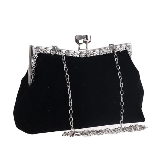 Bolsa Veludo Chic