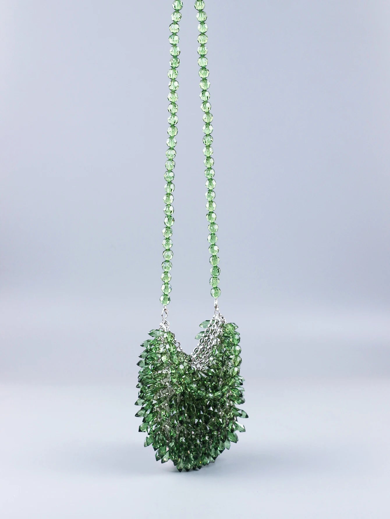 Bolsa de Cristais Verde