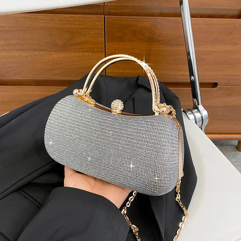 Bolsa Clutch Lisa com Brilho
