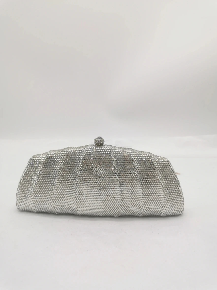 Bolsa Clutch Cristais