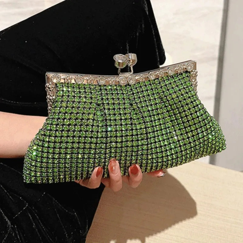 Bolsa Clutch Brilho Festa