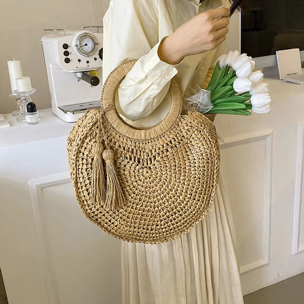 BOLSA DE PALHA PARA PRAIA