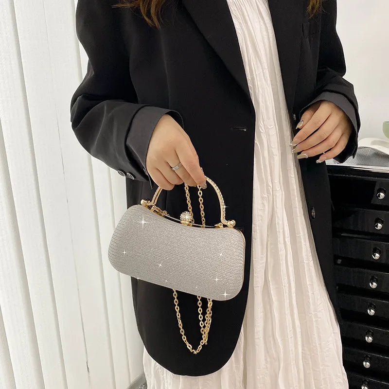 Bolsa Clutch Lisa com Brilho