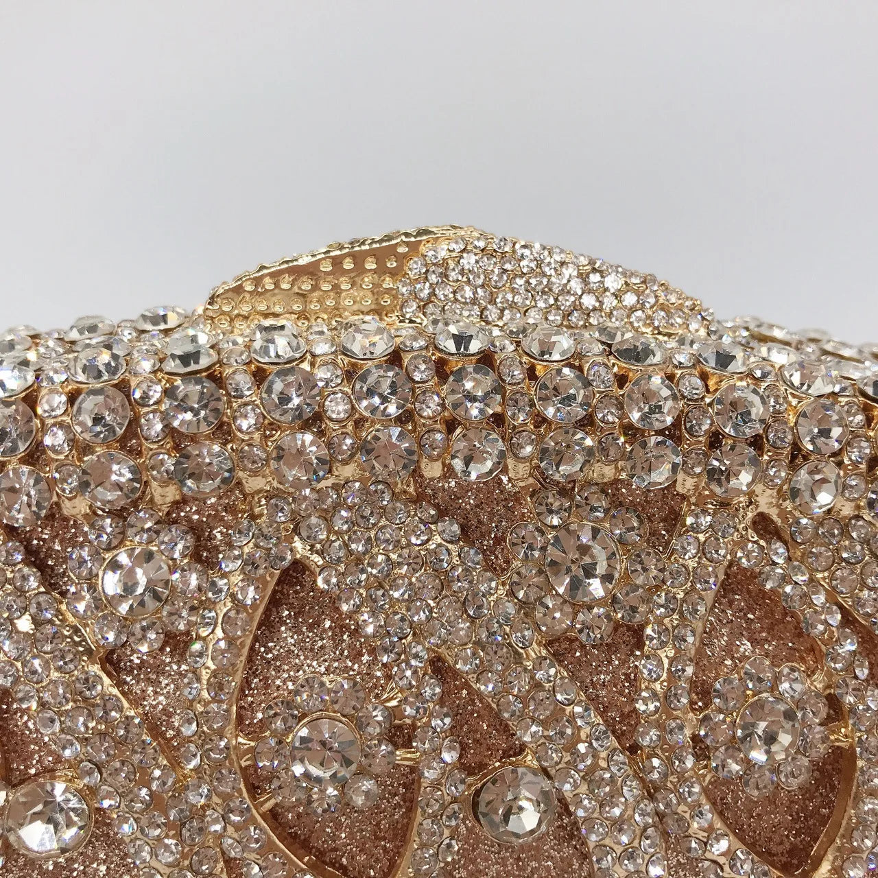 Bolsa Clutch Cravejada Strass Festa