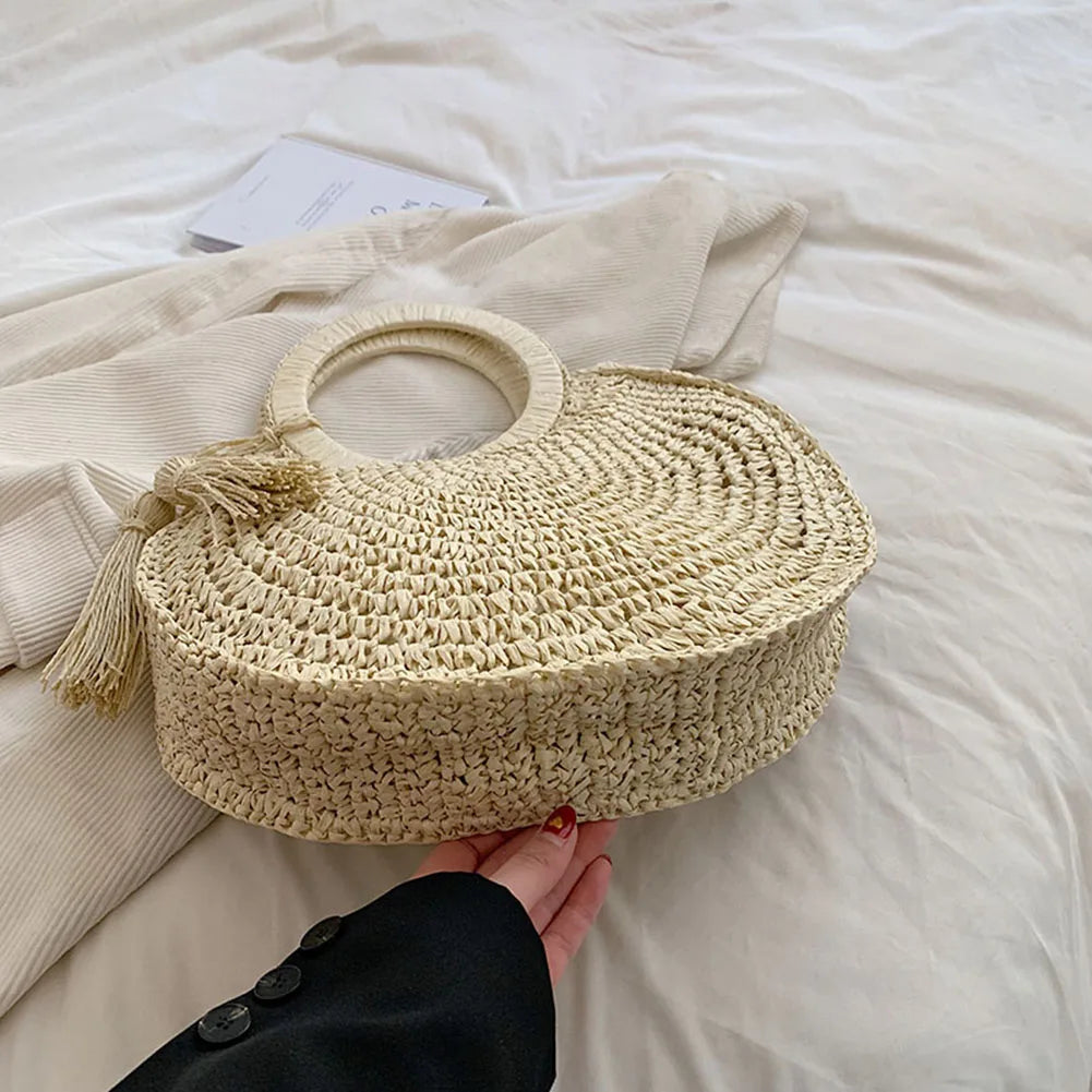 BOLSA DE PALHA PARA PRAIA