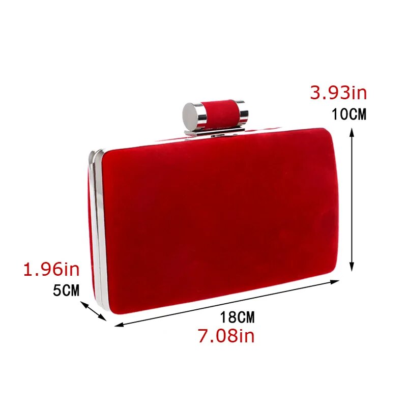 Bolsa Clutch Lisa Retangular