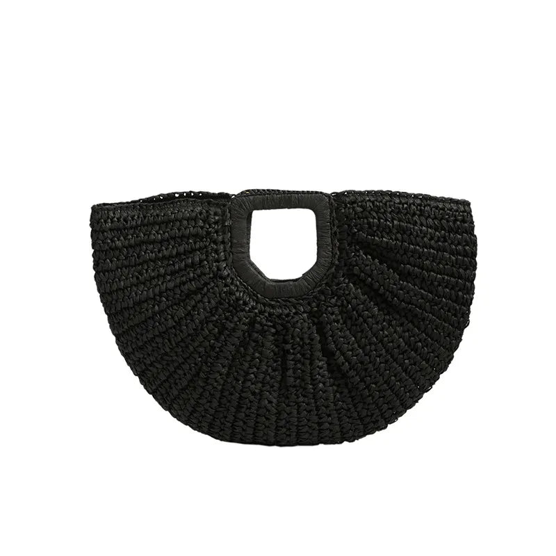 Bolsa Palha Elegante Verão