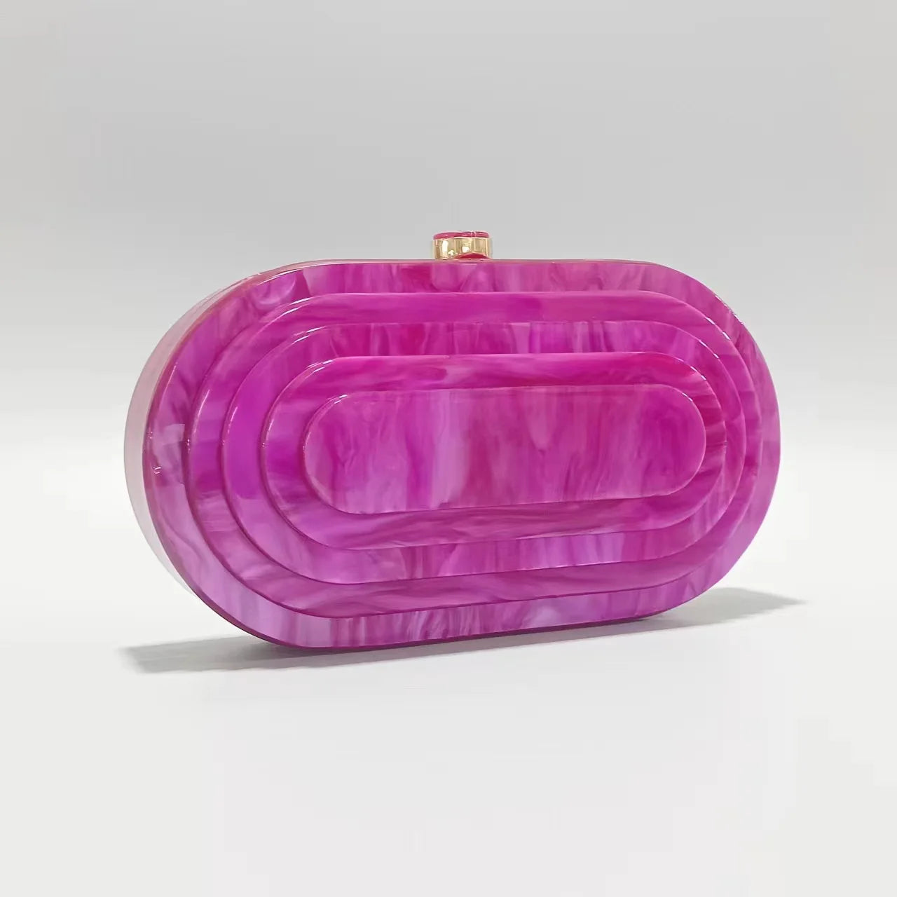 Bolsa Clutch Acrílico Festa