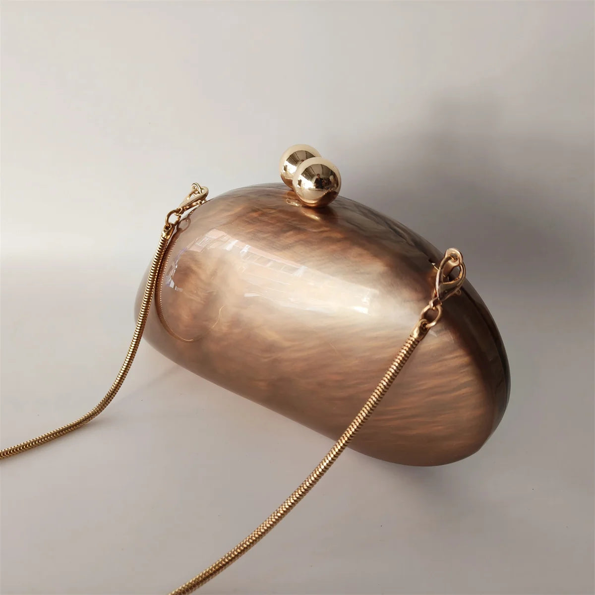 Bolsa Clutch Acrílico Moderna