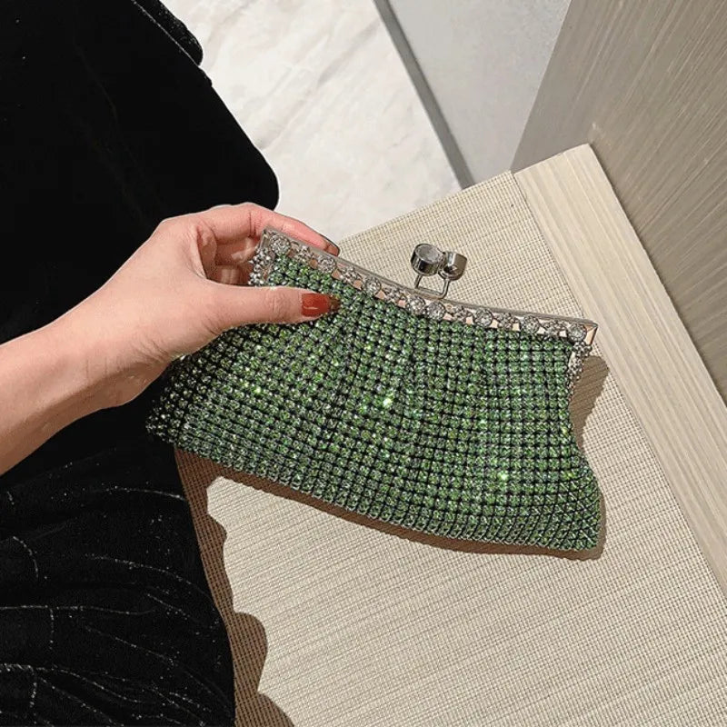 Bolsa Clutch Brilho Festa