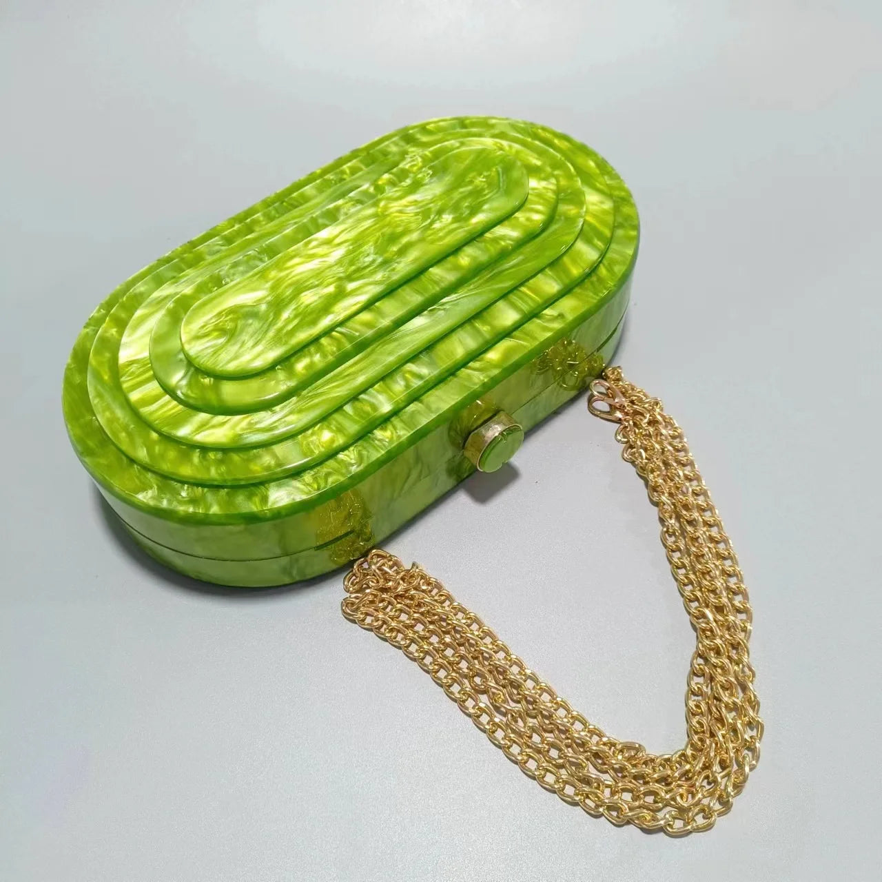 Bolsa Clutch Acrílico Festa