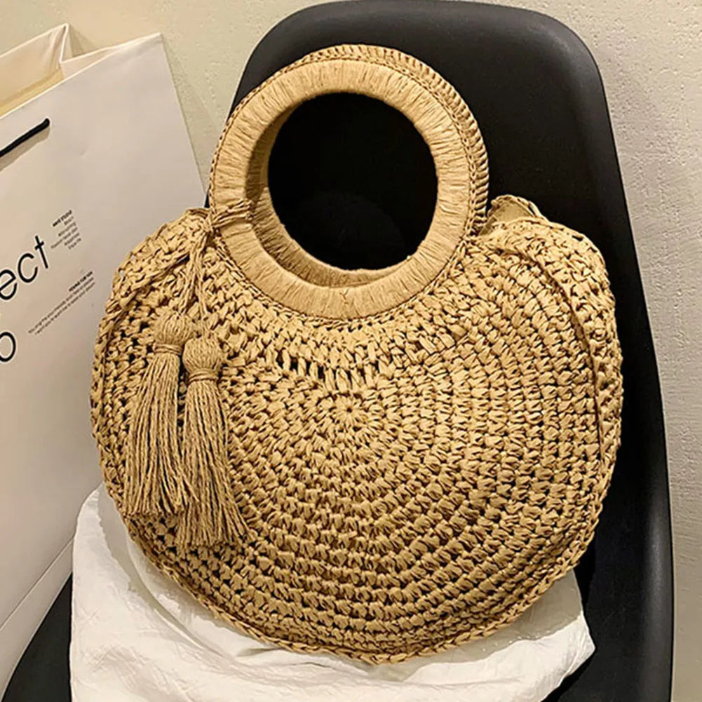 BOLSA DE PALHA PARA PRAIA