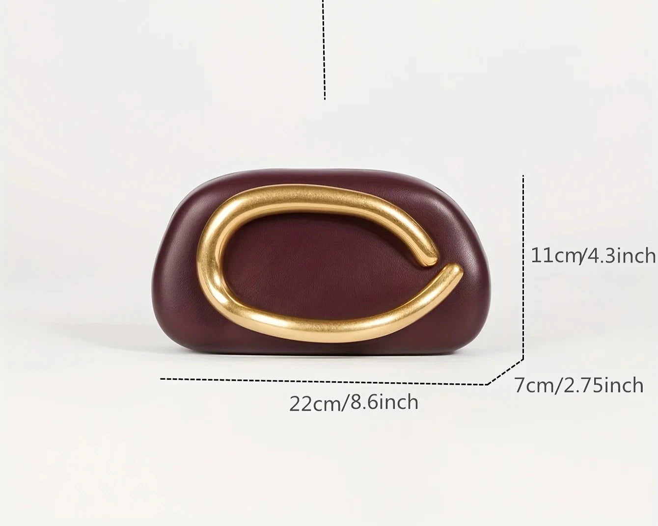 Bolsa Clutch Design Moderno