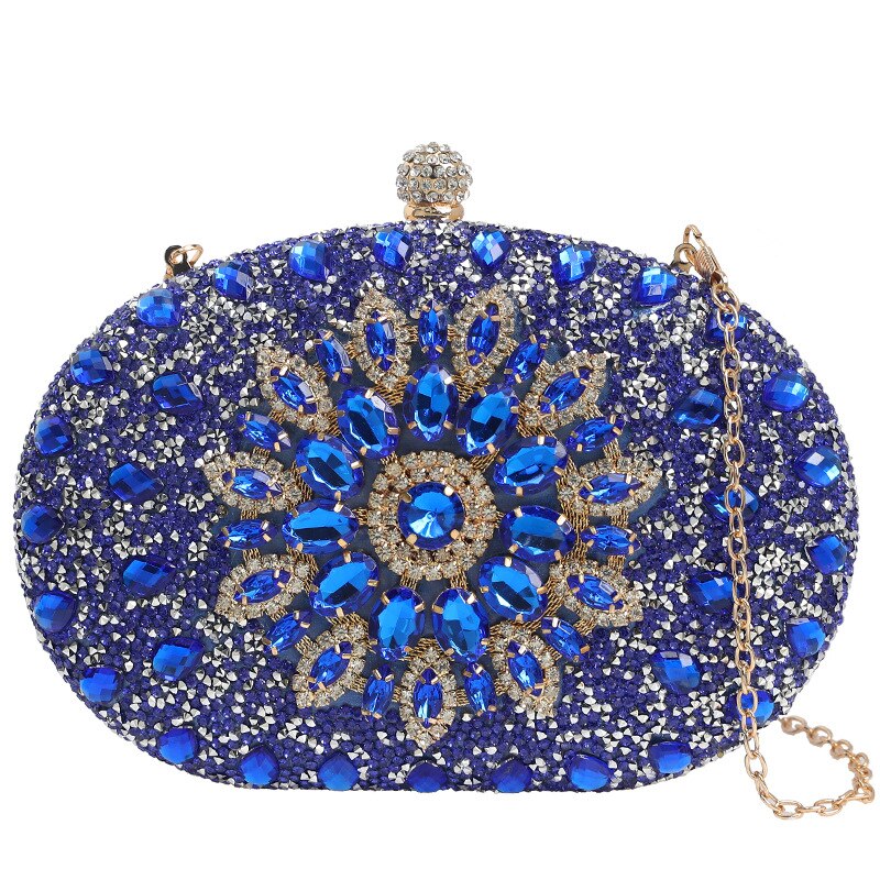 Bolsa Clutch com Pedrarias Festa