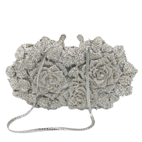Bolsa Clutch Cravejada com Strass Festa